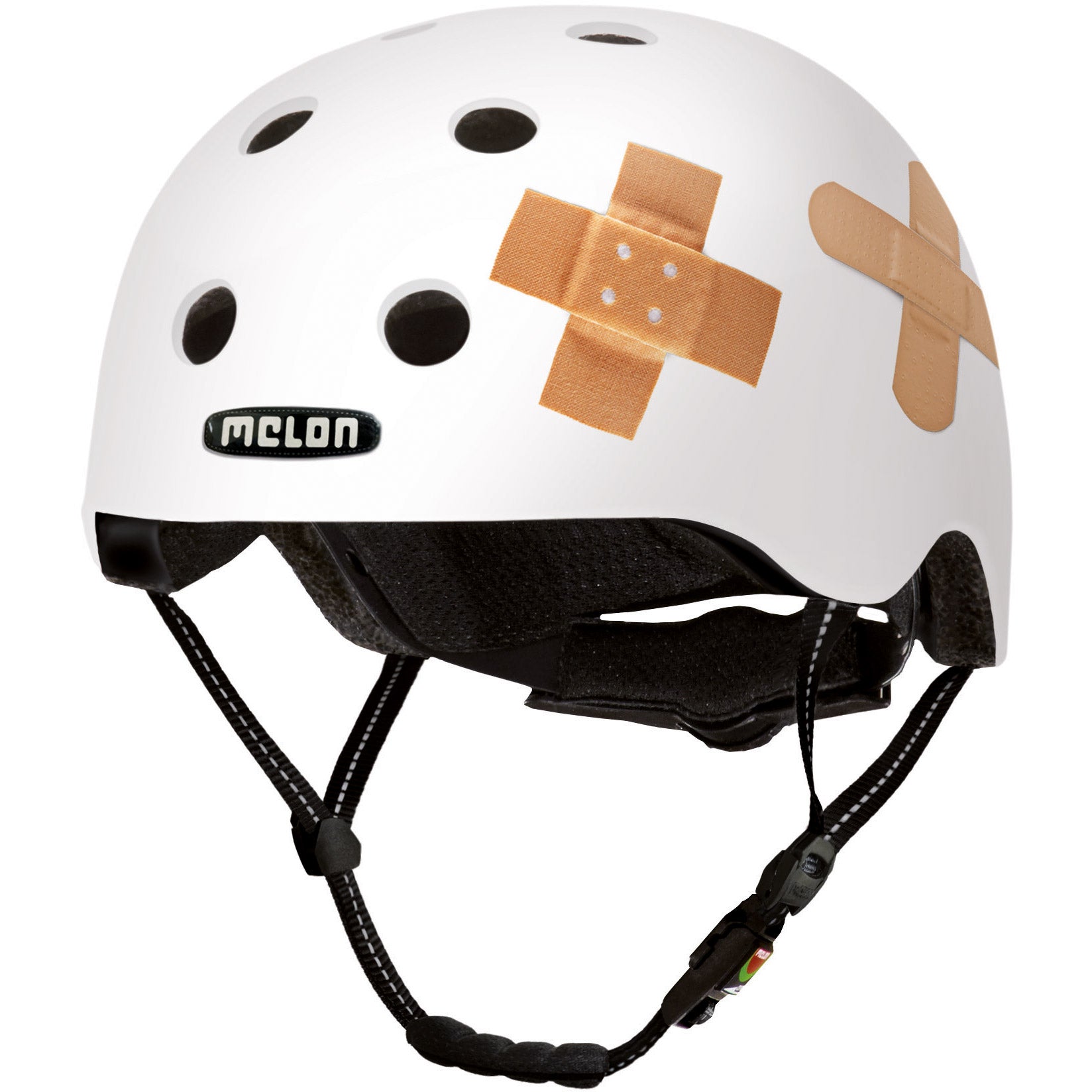 Meloen helm Urban Active Gepleisterd Wit ML