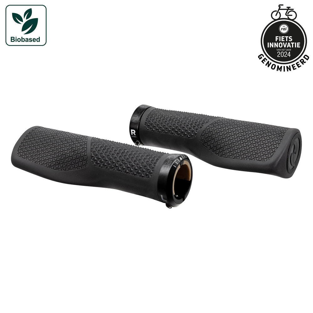Herrmans handvatset nucore tour peak 130 130mm zwart