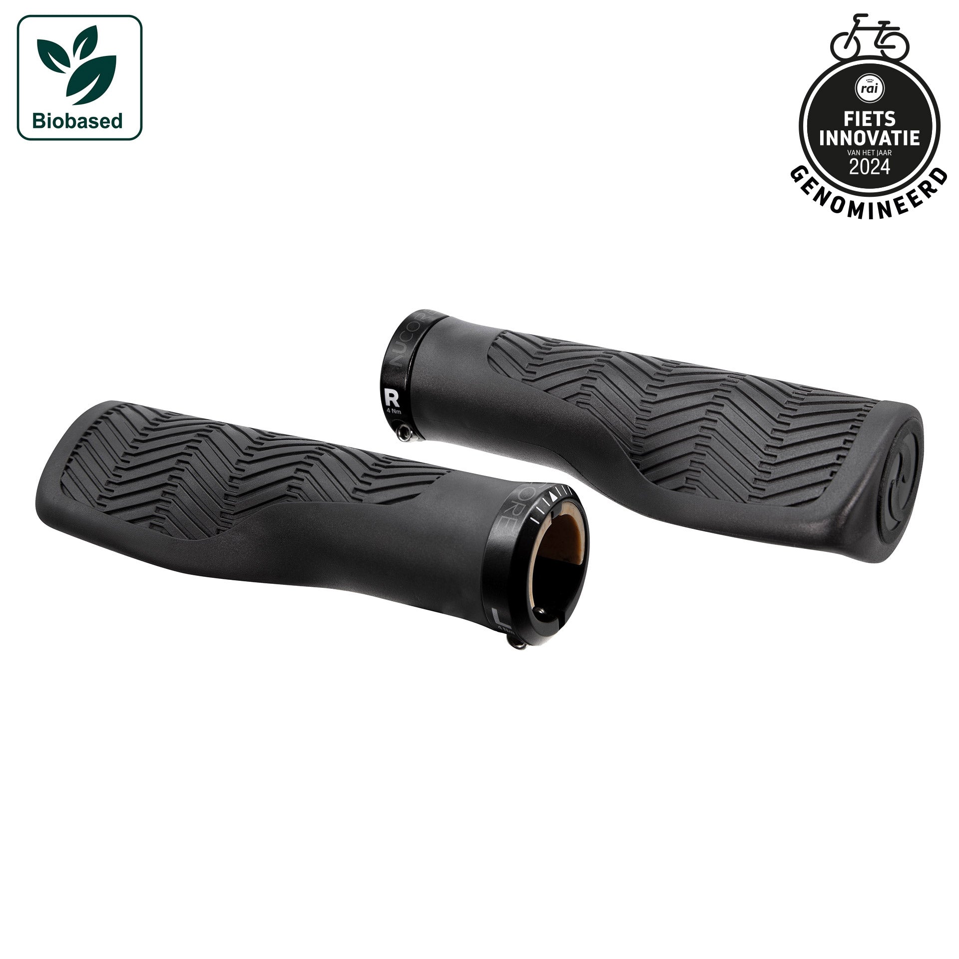 Herrmans handvatset nucore tour wave 130 130mm zwart
