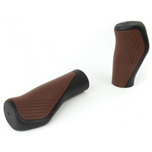 Widek handvattenset city ergo 90 120mm zwart bruin