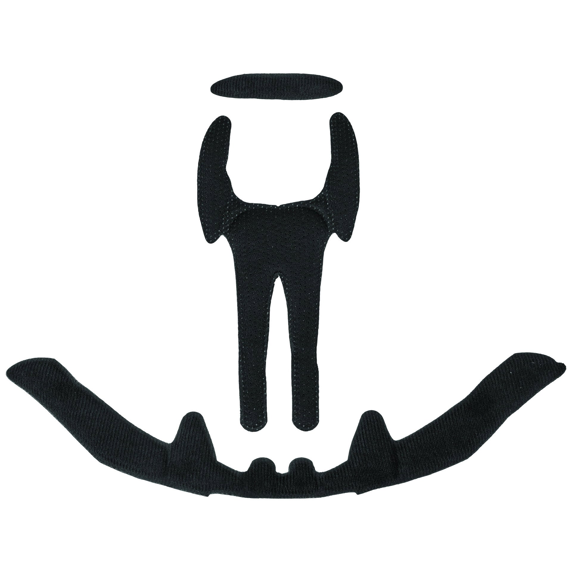 Casque de vélo Polisport Aero-R Large 58-61 cm - blanc mat noir brillant jaune fluo