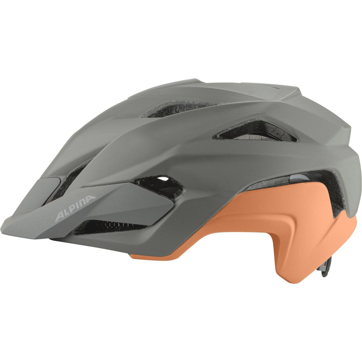 Casque Alpina Kamloop moon-gris-pêche mat 56-59