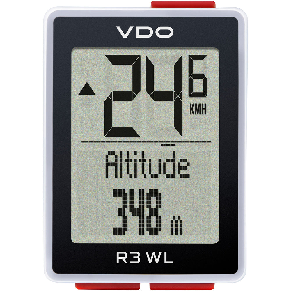 VDO fietscomputer R3 WL draadloos STS