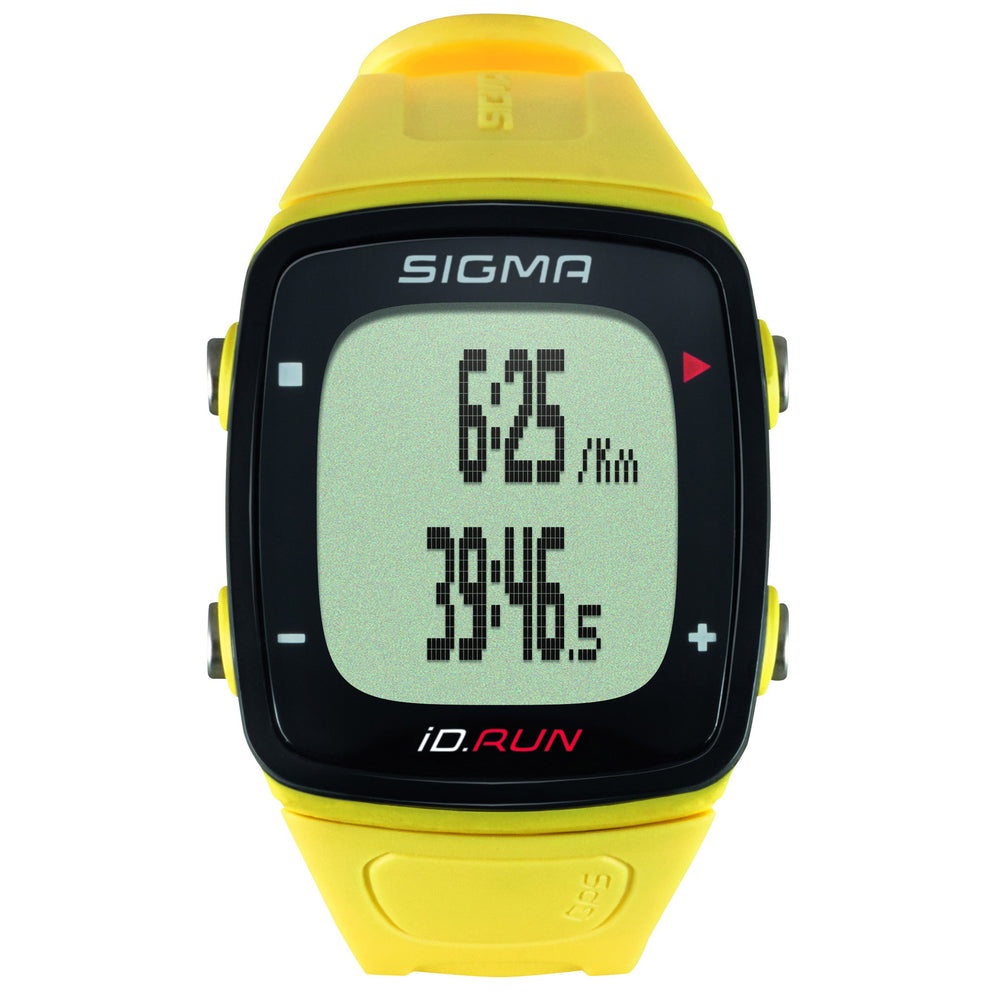 Sigma iD.RUN Geel Sporthorloge 24810