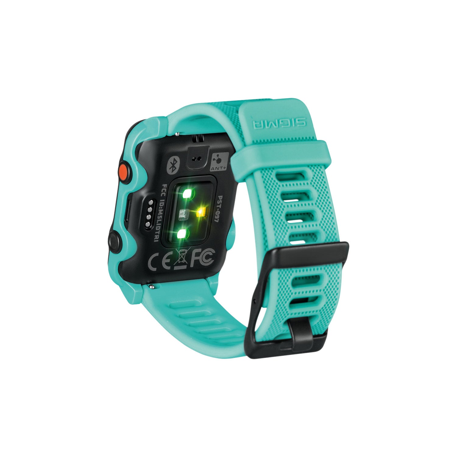 Sigma iD.TRI Neon Mint Set Sporthorloge
