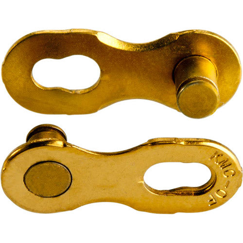 Kmc sluitschakel missinglink 12nr ti-n gold 12v (2)