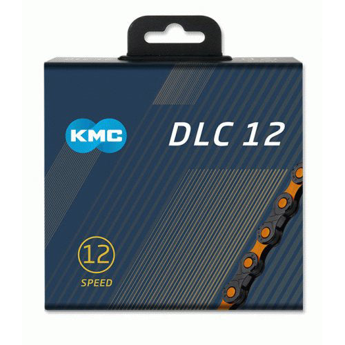 KMC Fietsketting DLC ​​12 126 schakels - OranjeZwart (272g)