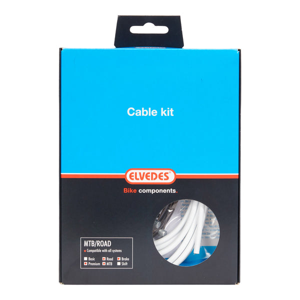 Kit câbles de frein Elvedes ProL.ATB Race blanc 2017156
