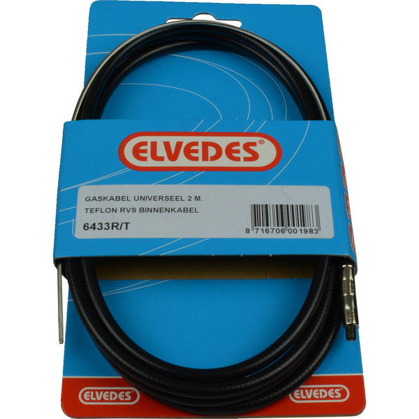 Elvedes câble d'accélérateur kit universel téflon 6433R T