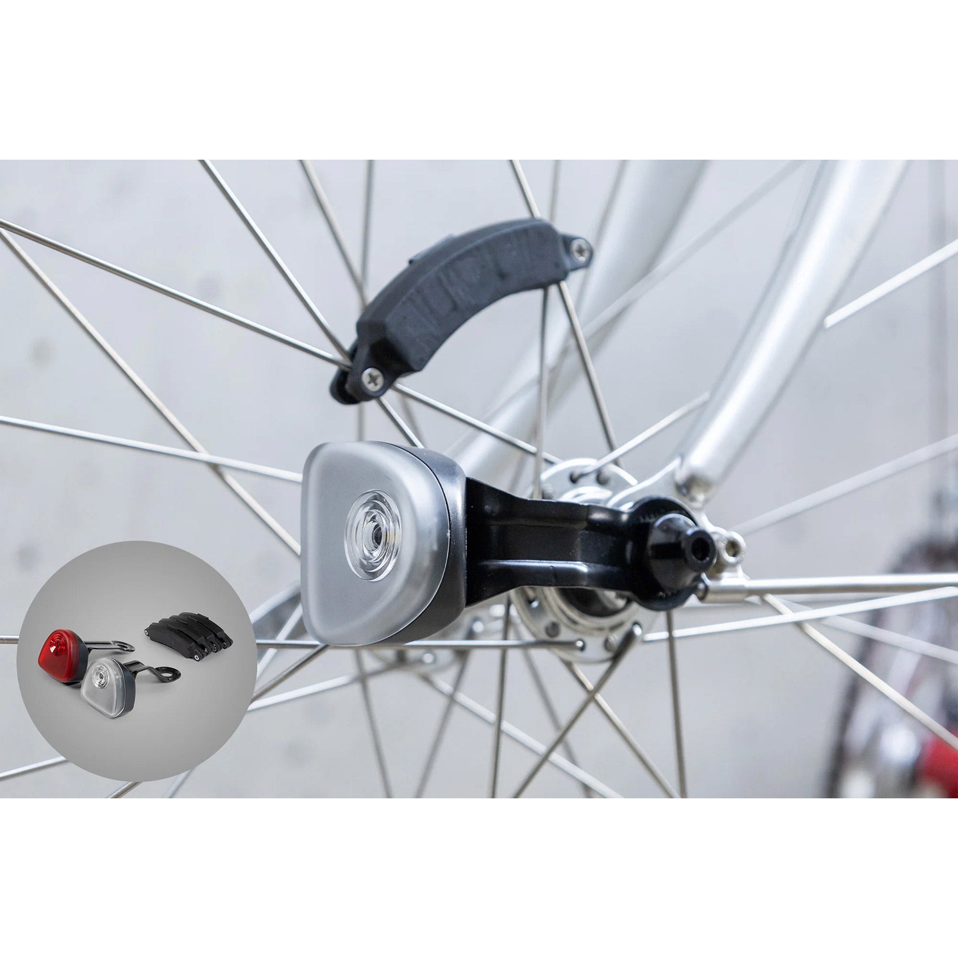 Reelight sl150c stabiel licht. voor en achterfietsverlichting.