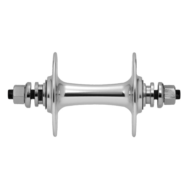 Sturmeyarcher voornaaf 100 mm vaste as 145 mm velgrem 32gts sturmey archer hbt30 zilver (gepolijst) fixy - singlespeed