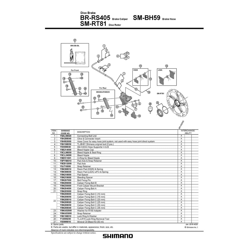 Shimano centerlock sm-rt81 sluitring borgring