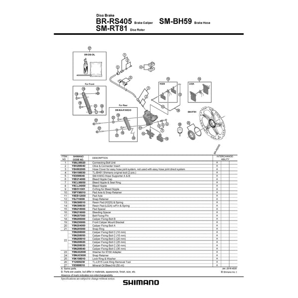 Shimano centerlock sm-rt81 lock ring washer