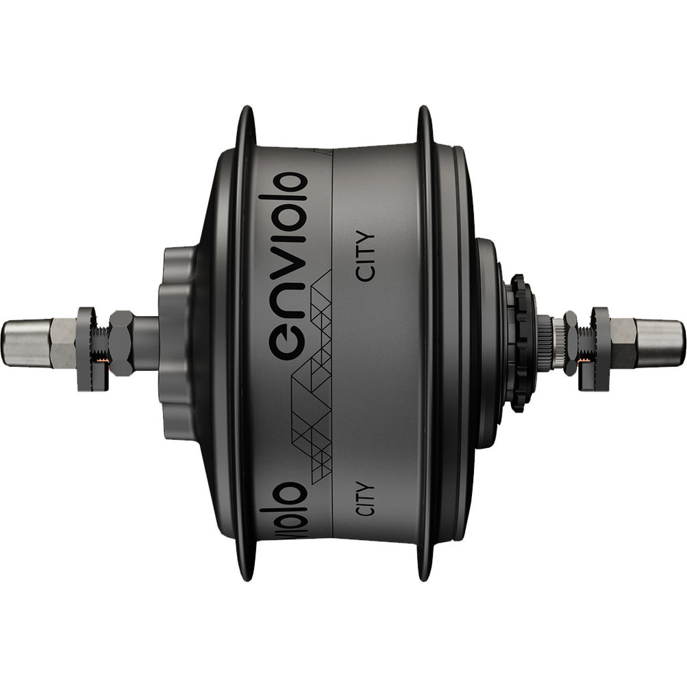 Enviolo naaf city 75nm 36g schijf 6-gaats zwart oem