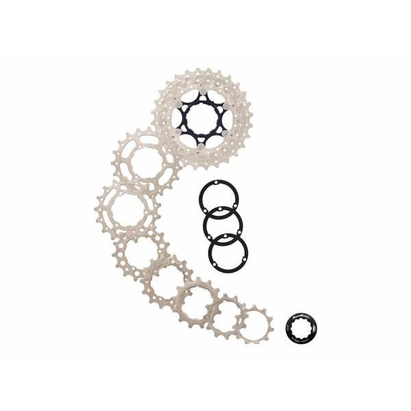 SunRace cassette 10V 11-32 CSRS0 metallic zilver