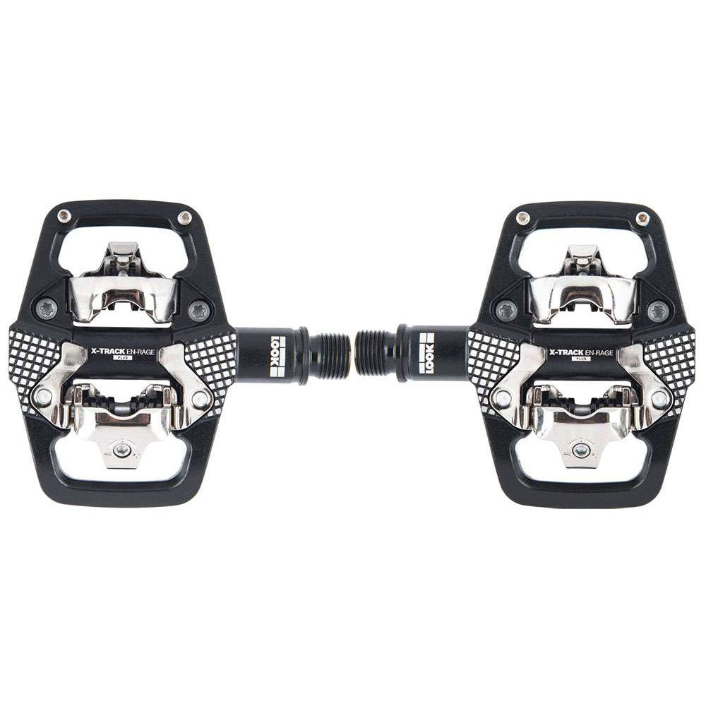 Kijk pedalen x-track en-rage+ zwart