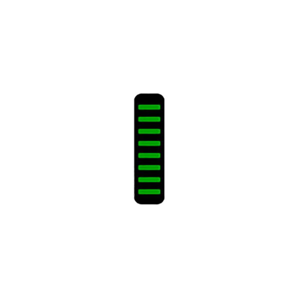 Rrp proguard cable tie - front - sticker - standard - green