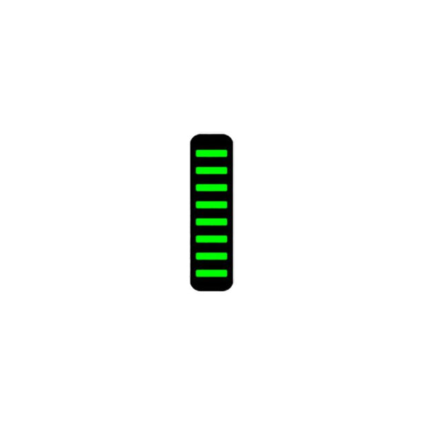 Rrp proguard cable tie - front - sticker - max protection - neon green