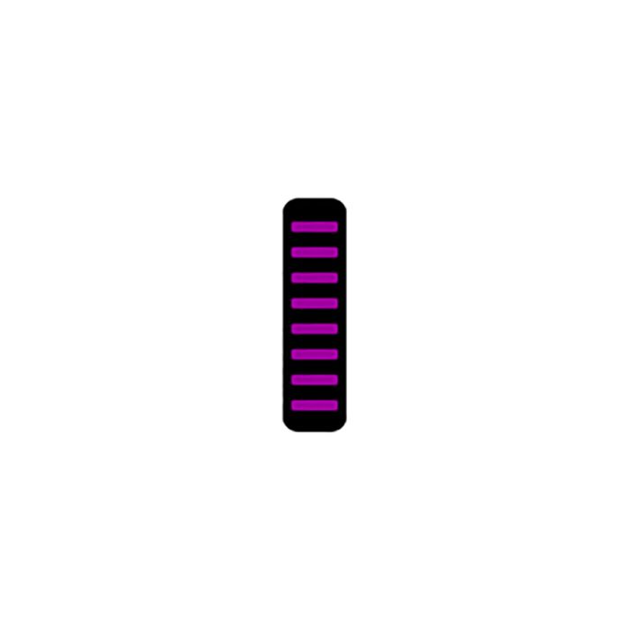 Rrp proguard cable tie - front - sticker - max protection - purple