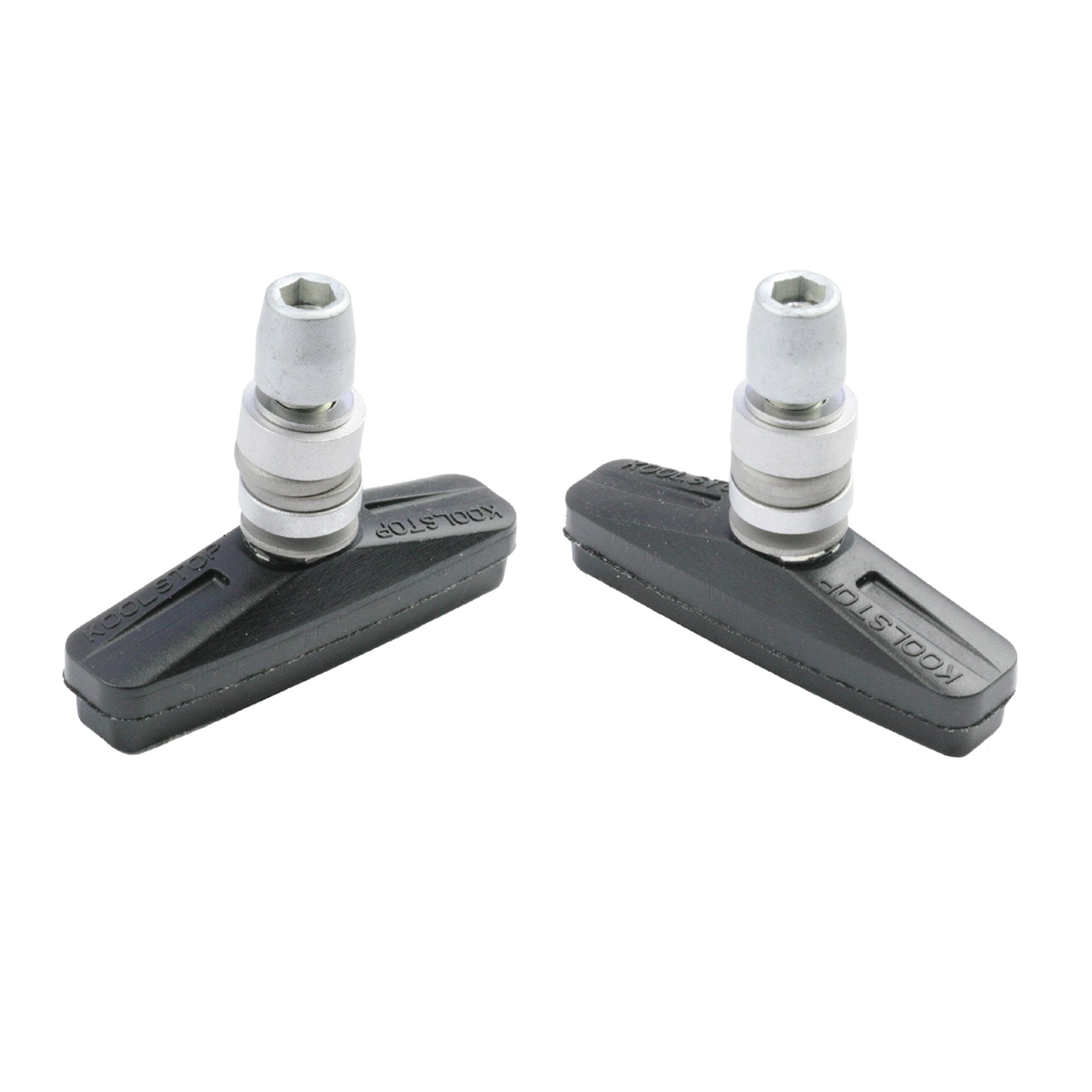 Kool-stop koolstop remschoenen v-brake city pad zwart (2st)