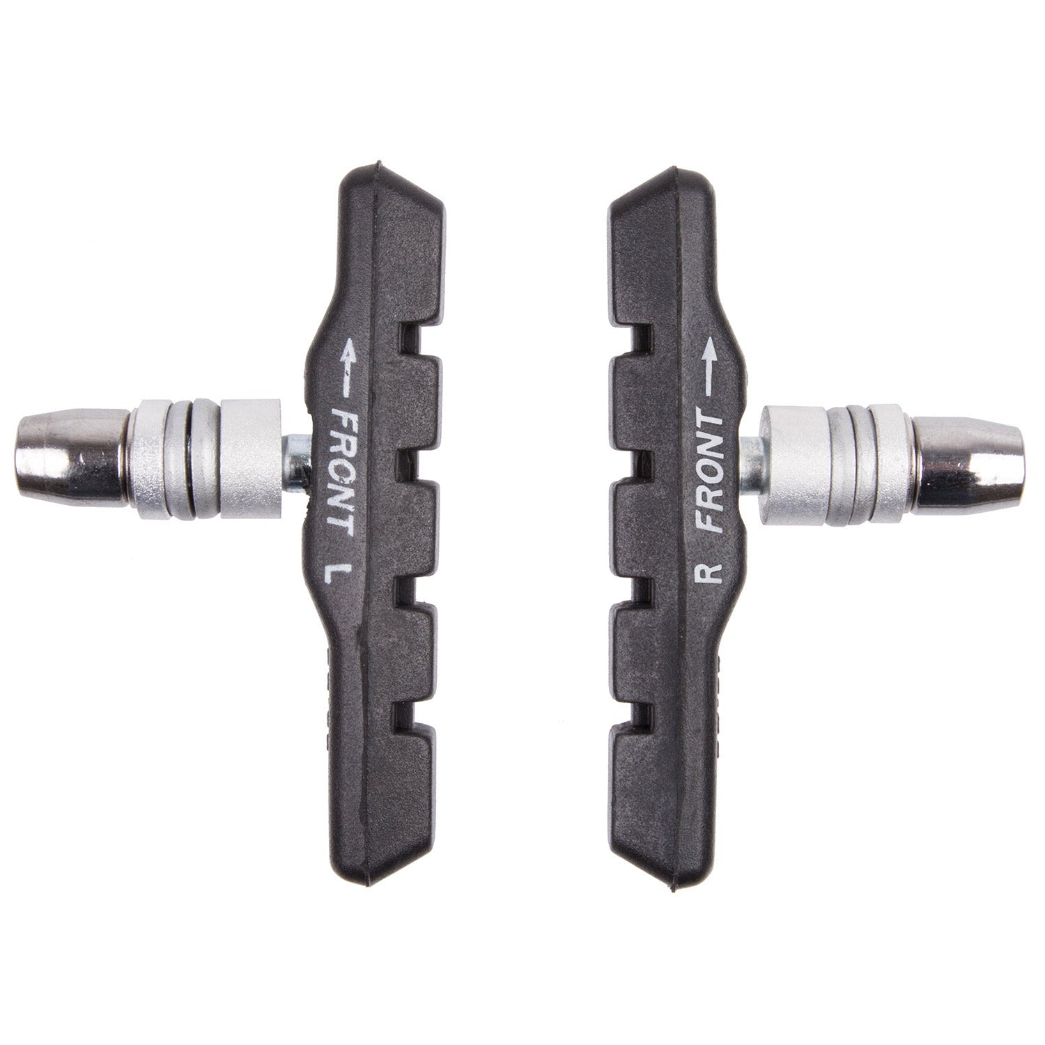 M-wave basis v-brake remblokken 72mm asymmetrisch per 25 paar