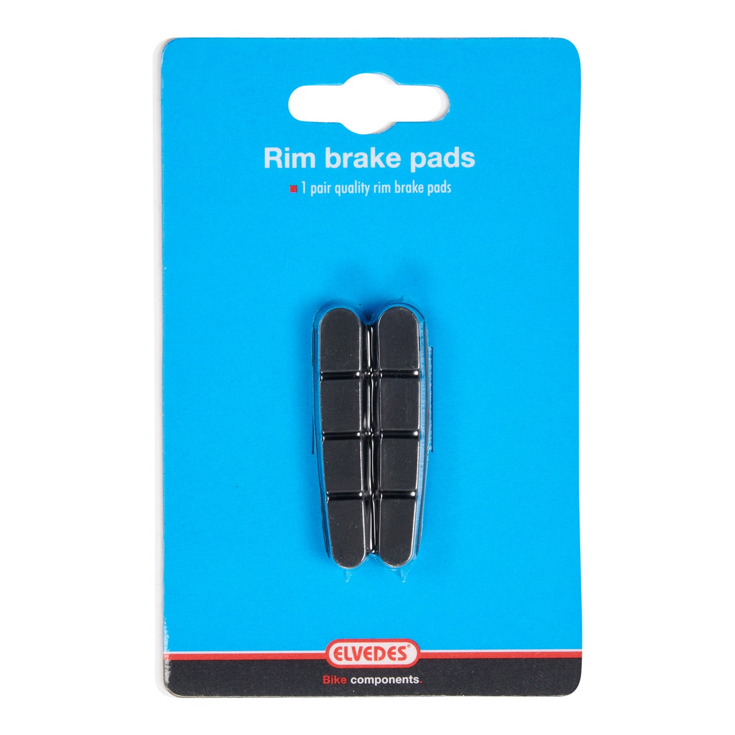 Mâchoires de frein route de rechange Elvedes 55 mm pour Shimano V-brake à cartouche (sur carte)