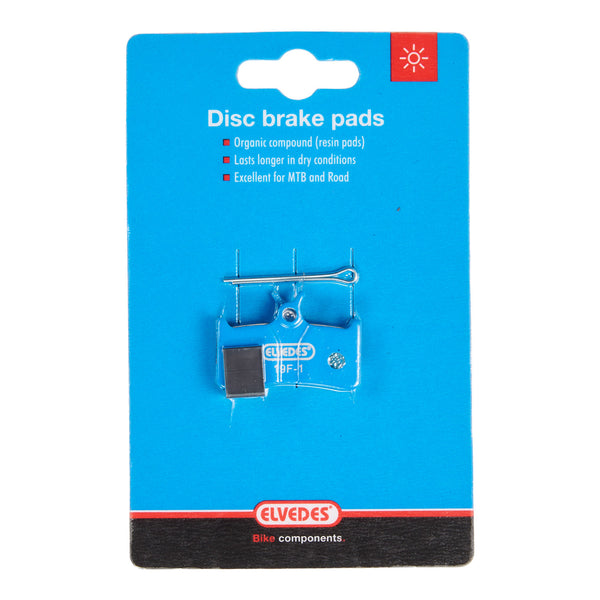 Jeu de plaquettes de frein à disque Elvedes organique Shimano BR-M755 Grimeca System 8 Hope Mono M4 SRAM 9.0 (1 paire)