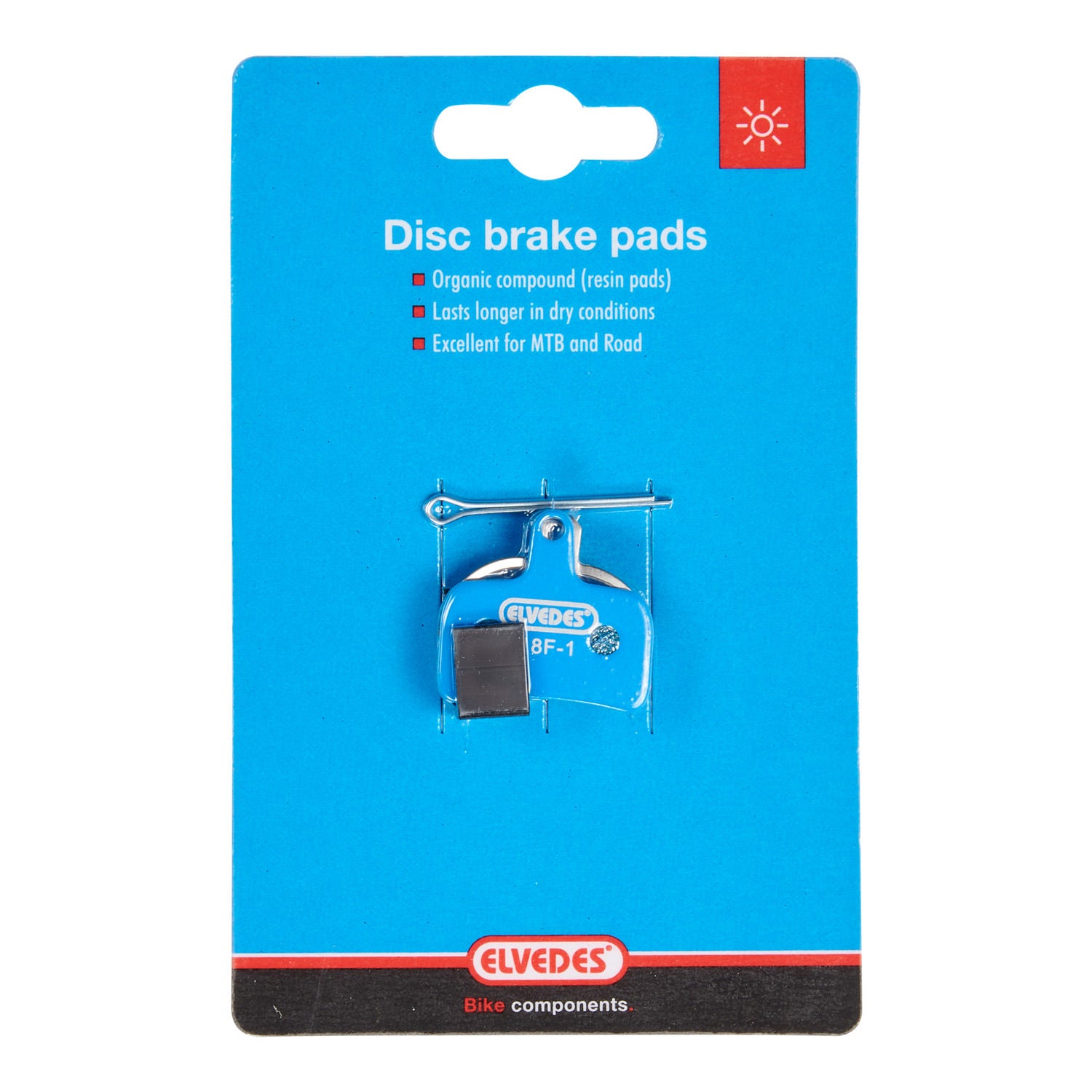 Jeu de plaquettes de frein à disque Elvedes organique Hope Mono Mini (1 paire)