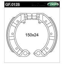 Segment de frein newfren 128 pk50 4v a auto v