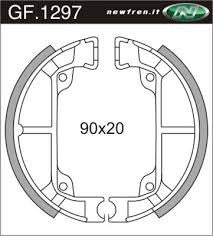 Segment de frein newfren 1297 adresse v+a