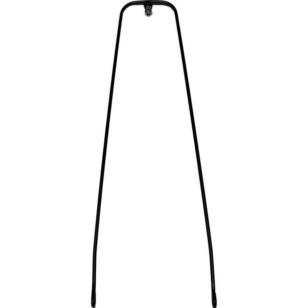 Eurofender spatbordstang 28 draad 350mm pad bev. zwart
