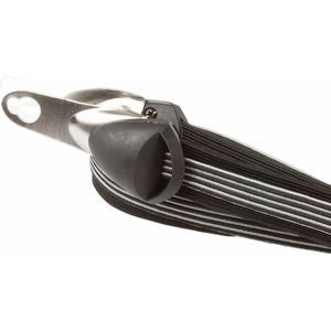 Qibbel widek e-bike vision door 28 map zw zilver uni kaart