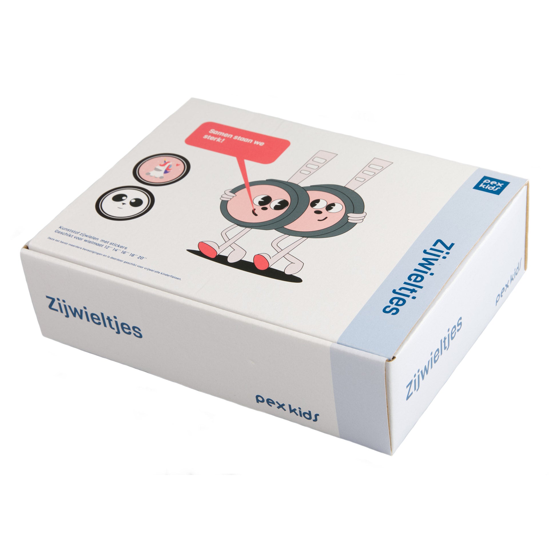 Tutch wielen 12 ~ 20 pexkids eenhoorn panda - roze