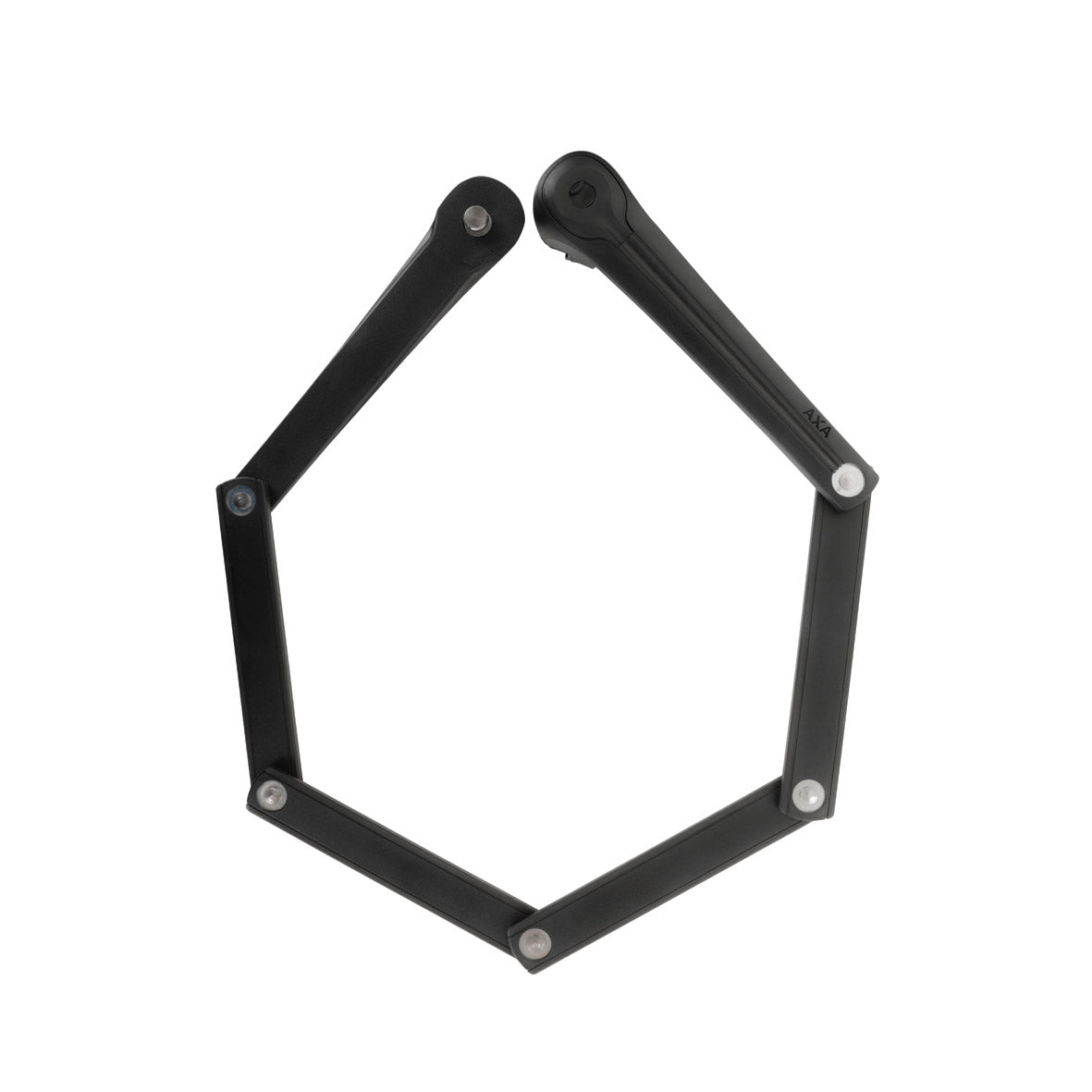 vouwslot Fold 100 cm met houder zwart