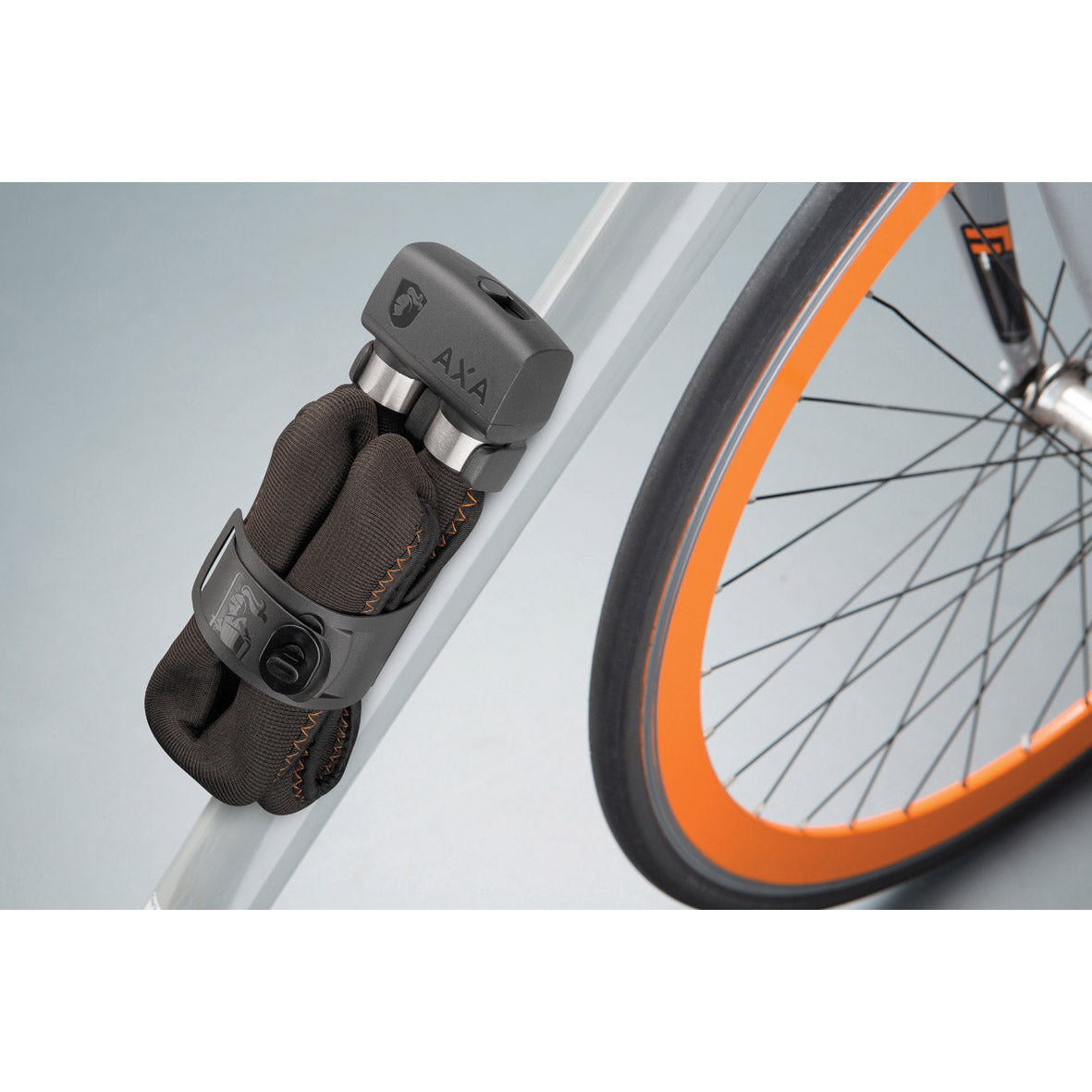 Axa houder voor opvouwbaar 800 slot zwart