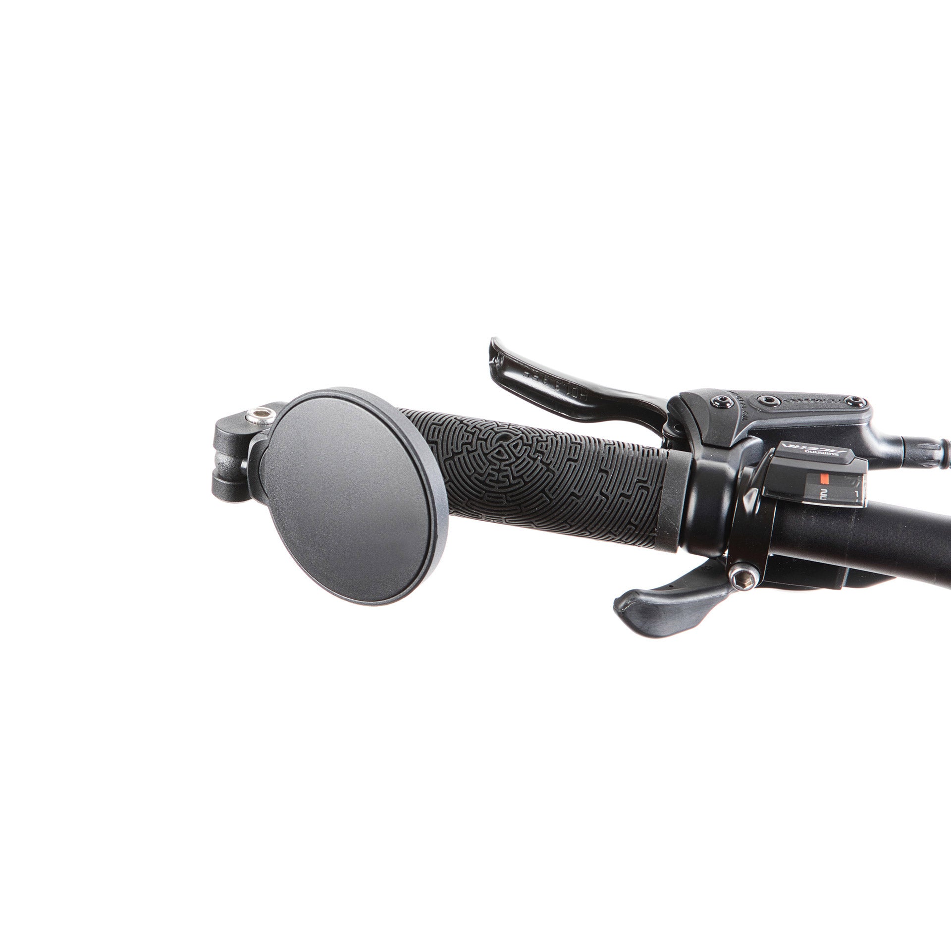 Mirage rétroviseur gauche E-Bike rotatif dans le guidon noir