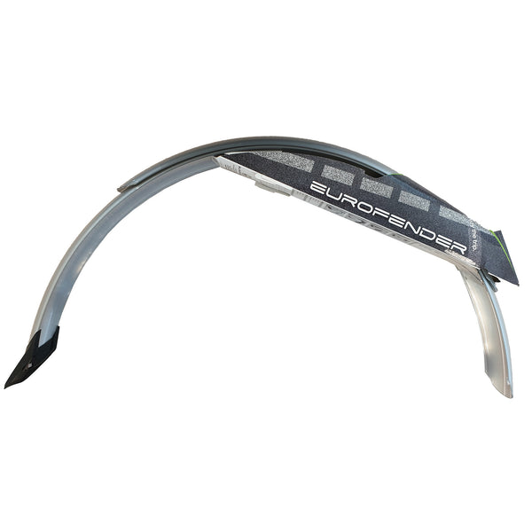 Mudguard set 26 inch 58 mm silver