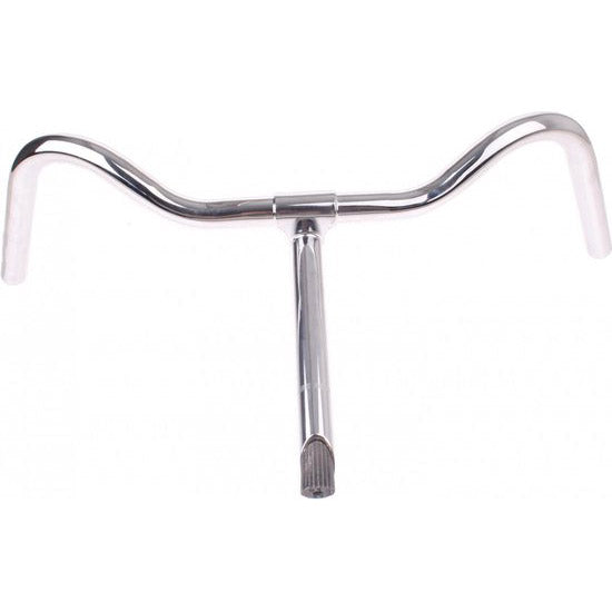 Ergotec stuur holland 22.2 540mm 30cm pen chroom