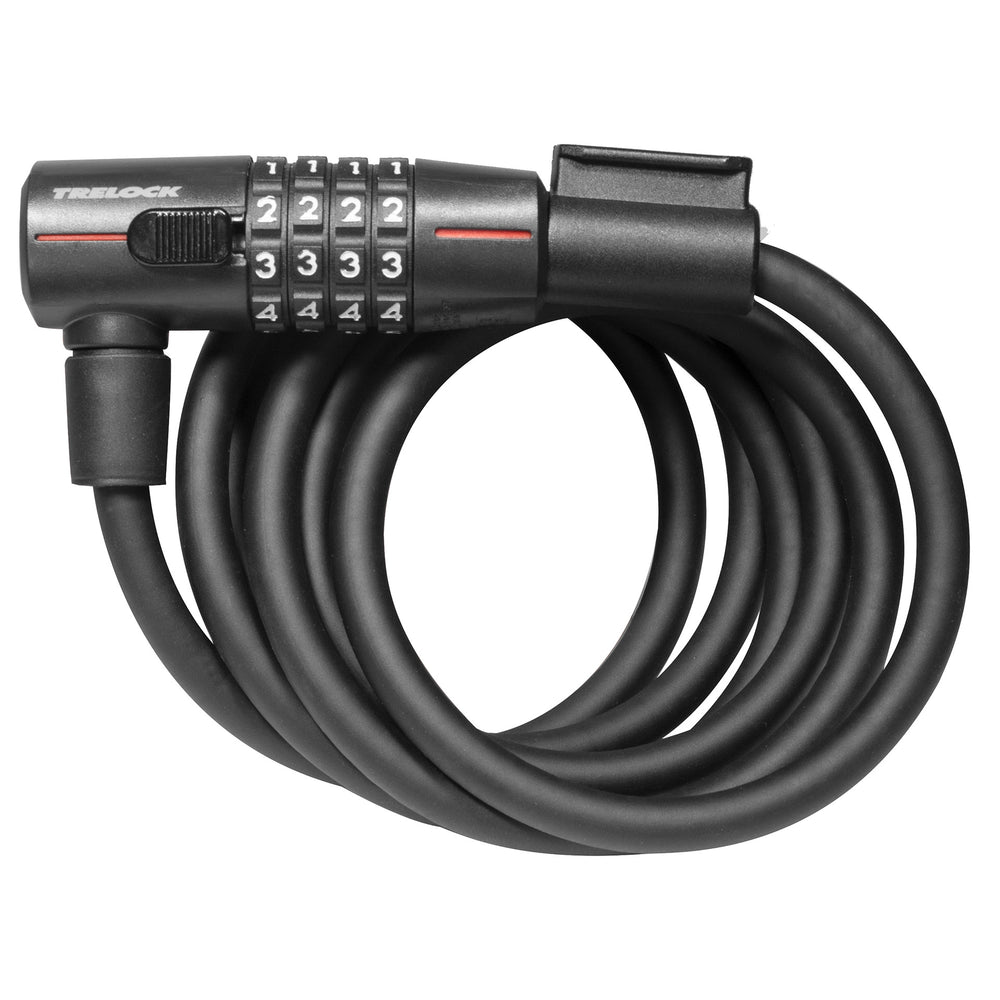 Trelock spiraal-kabelslot sk 312 curly cable lock sk 312 numeric code
