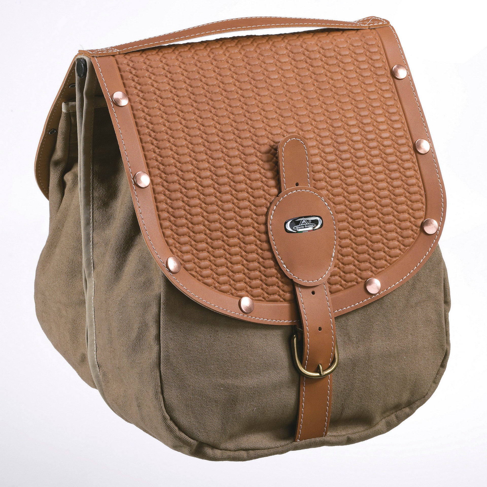 Selle monte grappa monte grappa dubbele tas 16,5l britse m klinknagels honing