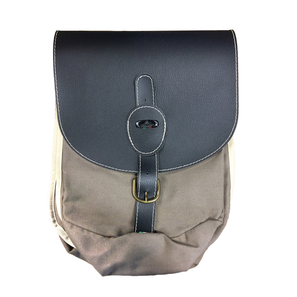 Monte grappa dubbele tas 16,5l bisaccia zwart