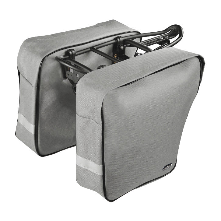 Monte Grappa sacoche L+R 15L Life avec fermeture éclair gris