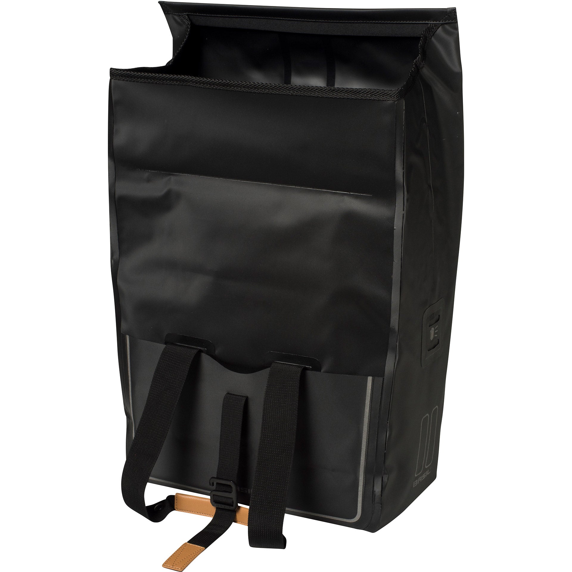 Basil Urban Dry Shopper 25 litres noir mat 17693