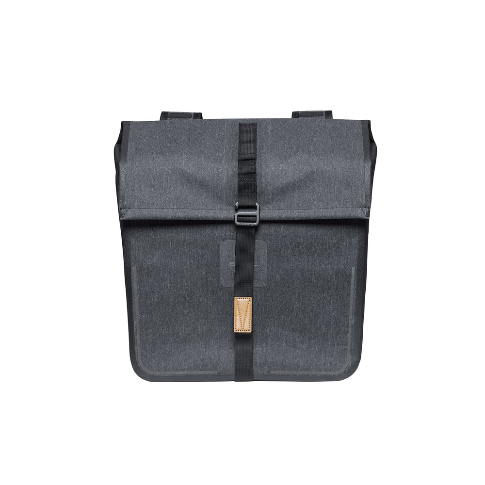 Basil Urban Dry Dubbele Fietstas - Grijs, 50L