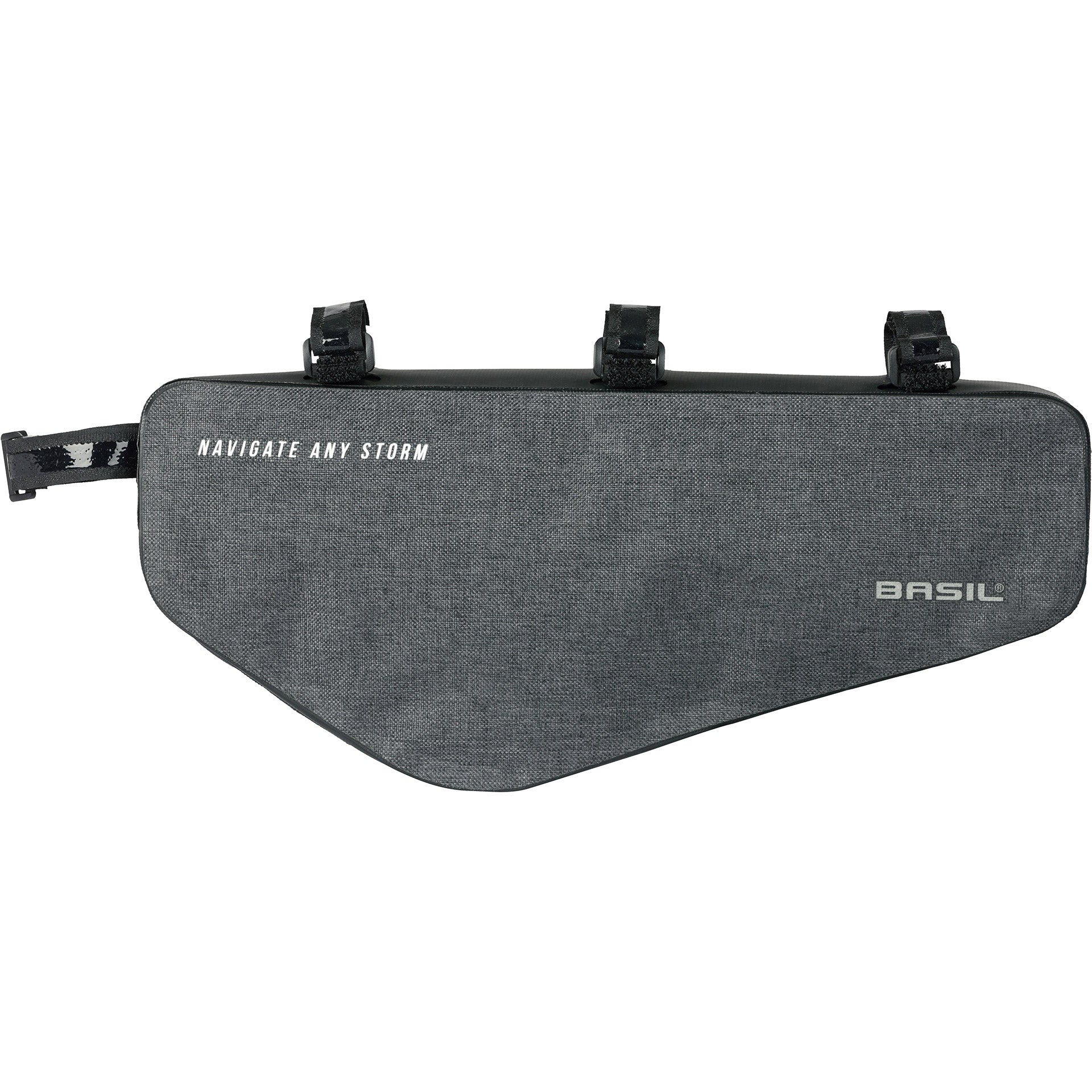 De Basil Navigator Storm frametas - waterdichte fietstas - unisex - zwart