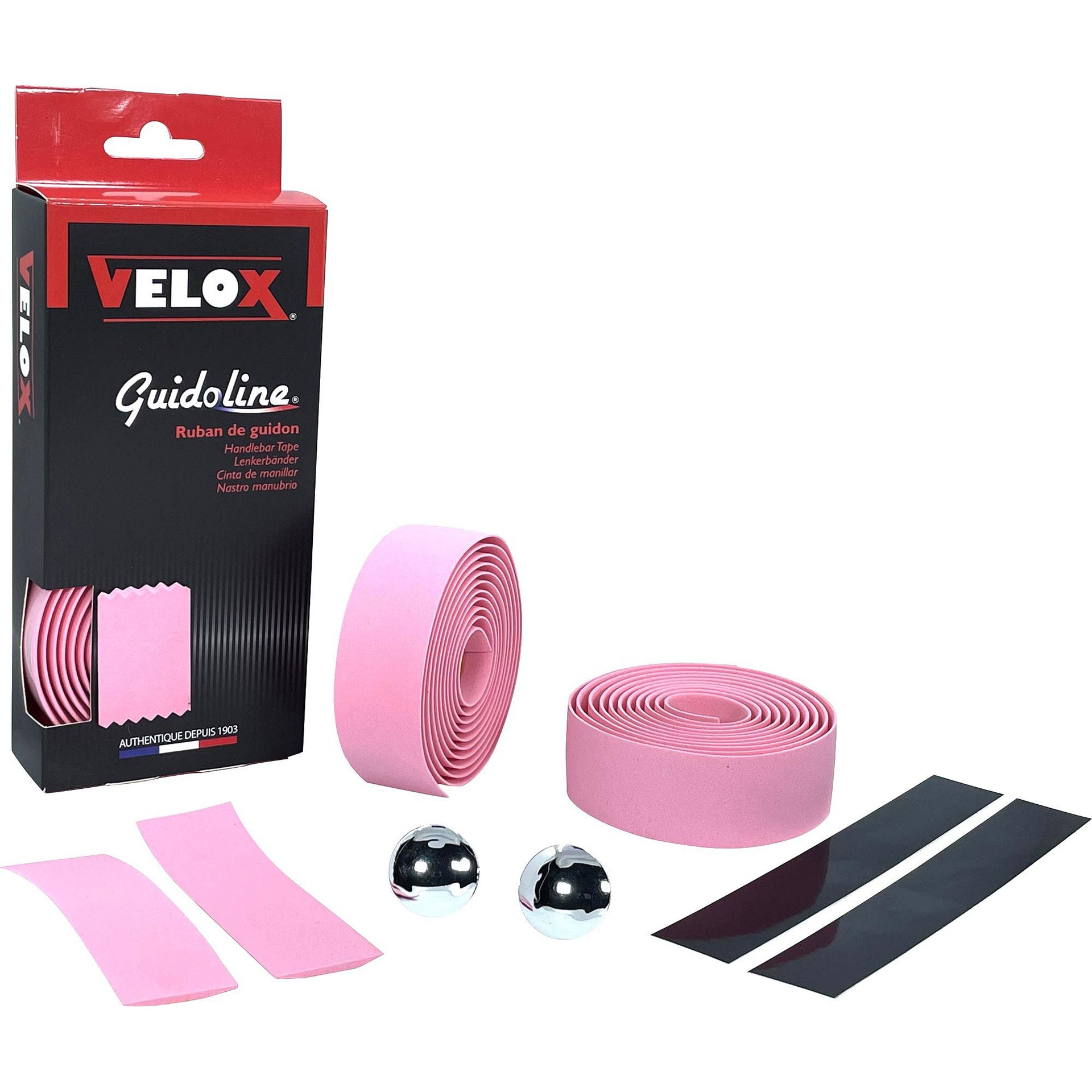 Velox stuurtape maxi kurk roze (2st)