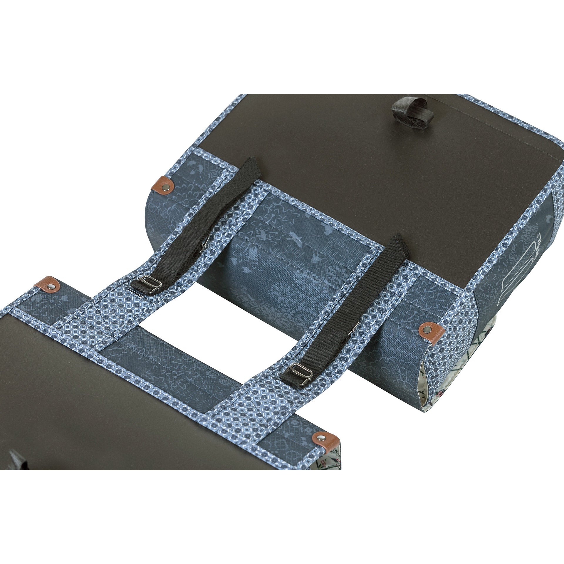 Basil Boheme sac double 35L bleu indigo (18011)