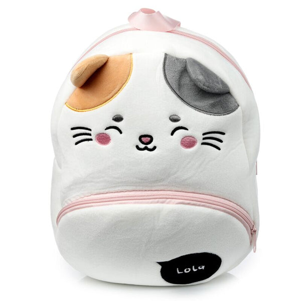 Adoramals lola de kat pluche rugzak