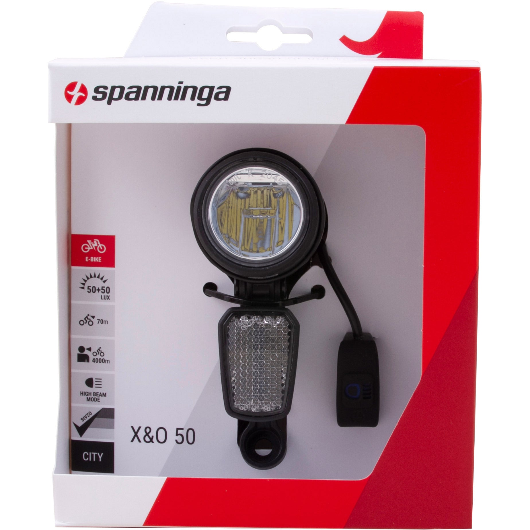 Spanninga Koplamp XO 50 XEAFTc 6-36VDC + reflector