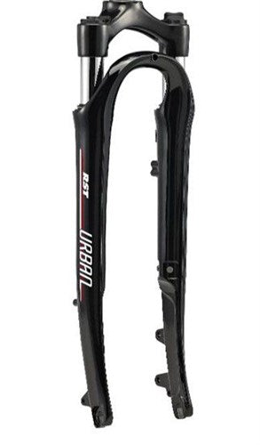 Fourche suspension 28 pouces rst urban black roller brake / frein à disque